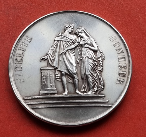 Medaille mariage argent - de,