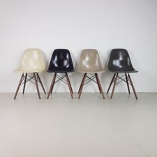 Vintage Eames Dsw Chaises Herman Miller 50s 60s Midcentury Monochrome