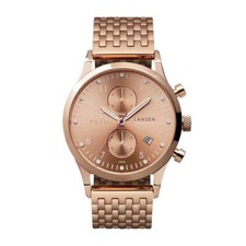 Triwa Montre Unisexe Armbanduhr LCST104-BR021414 Rose Lansen Chrono