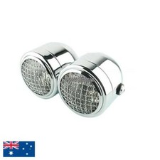 Grille chromée double double
