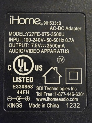 Ihome y27fe 075 3600u - ihome, y27fe-075-3600u