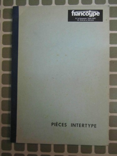 Catalogue pièces pour - catalogue,