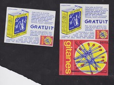  Ancienne étiquettes Allumettes France BN116372 Publicité Ouator 102