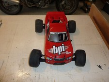 Voiture RC 1/10 HPI Rush Evo Nitro Truck occasion bon état, sans radio