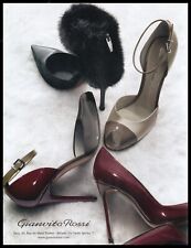 2011 Gianvito Rossi High Heels Print Ad Women Fashion Long Legs shoes -1pg