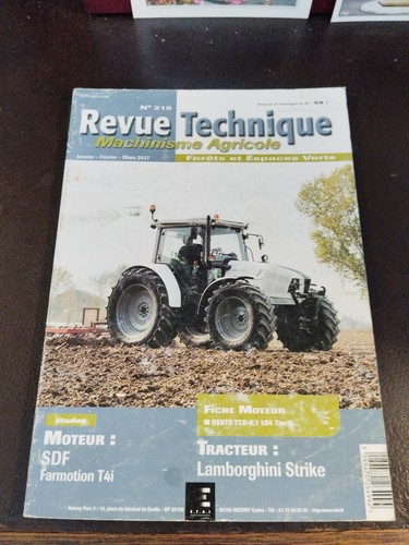 Revue technique machinisme - revue,