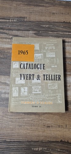 Catalogue yvert tellier - catalogue, et