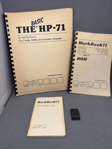 Workbook rom manuals - 71, and