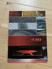 FERRARI 430 SCUDERIA 2007 BROCHURE CATALOGUE