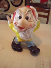  Ancien Pouet grincheux 7 Nains 23 cm W. DISNEY 