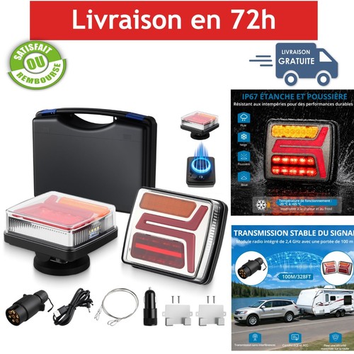 Feux arrière led sans fil - sans,