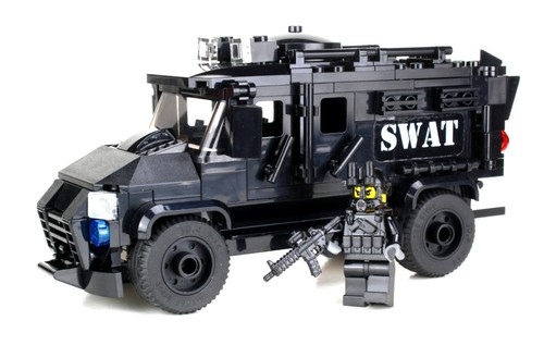Swat truck police - swat, armored