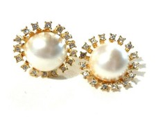 Bijou alliage doré boucles