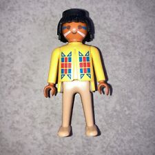 Playmobil 3396 Homme Indien Guerrier Famille Indienne Vintage