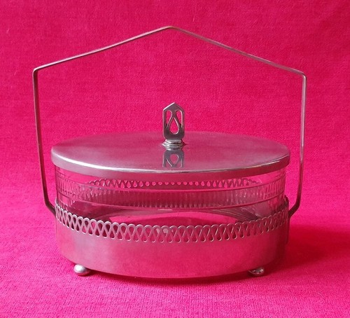 1910 wmf boite biscuit en - -, à
