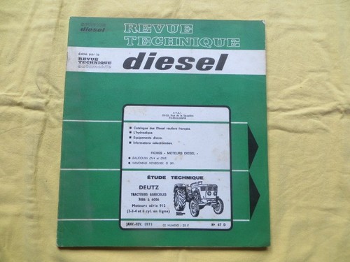 Tracteur deutz 3006 - tracteur,