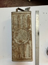 ancien bidon Jerrican Saxoleine environ 1900 - avec robinet