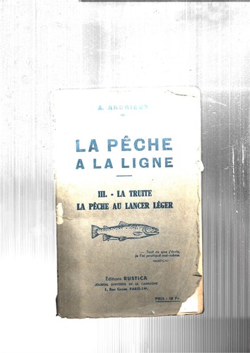 Pêche ligne iii la - la, à