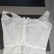 Petit haut ancien coton 1900