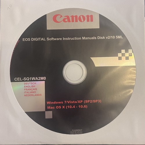 Canon eos digital software - digital,