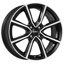 Jantes Dezent TN dark 5.5Jx14 ET35 4x100 pour Peugeot 107 108 Bipper 14 Pouces