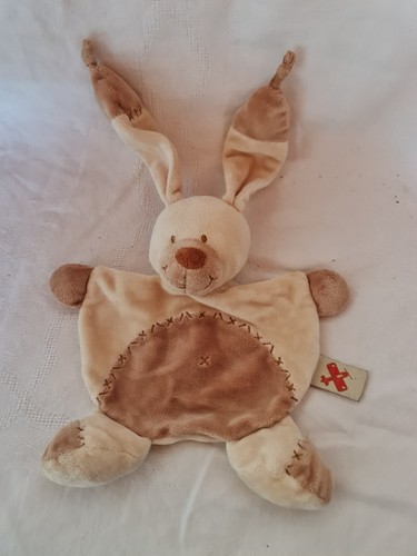 Doudou plat lapin bastien - doudou,