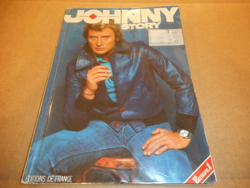 Livre 1975 johnny hallyday - 1975,