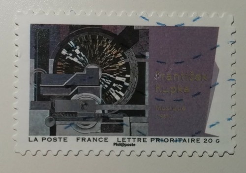Timbre france františek kupka - timbre,