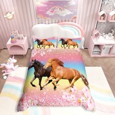 Filles Cheval Parure de Lit