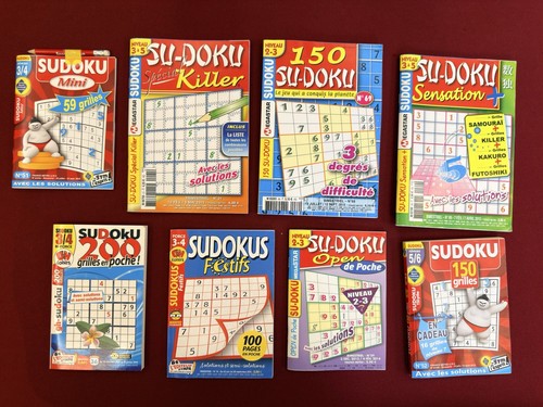 Lot livres sudoku - lot,