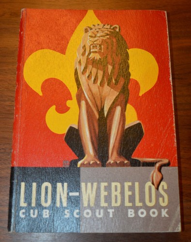 Vintage lion webelos - vintage, cub