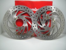 Coppia 2 Disques De Frein Avant Brembo Aprilia Scarabeo Ie / Gt Abs 500 2008