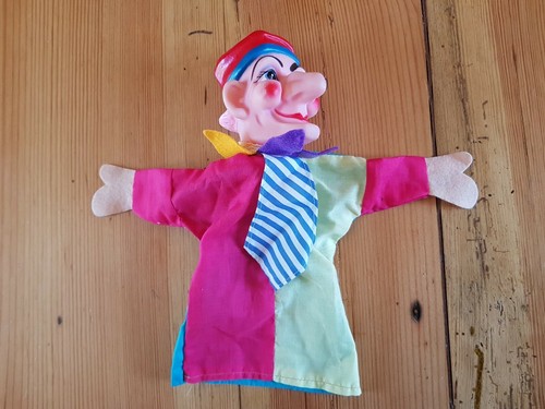 Marionnette guignol personnage - marionnette,