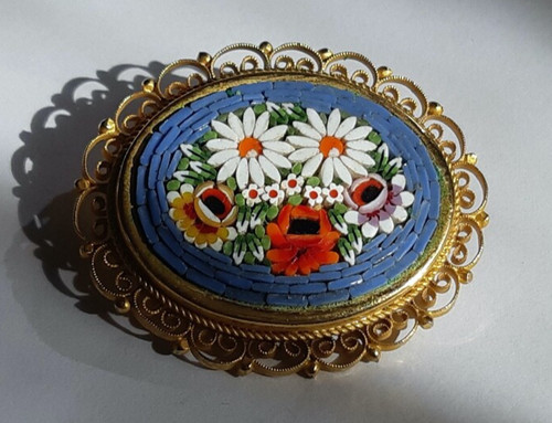 Broche ovale - broche,