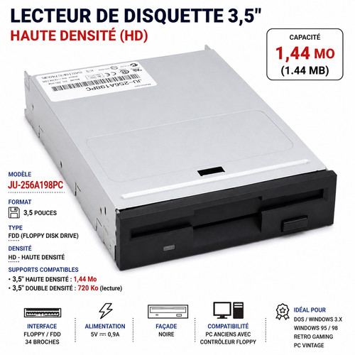 Panasonic 256a198pc lecteur - ju-256a198pc,