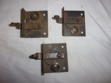 3 X Targette Ancienne A Ressort  6 X 5 CM