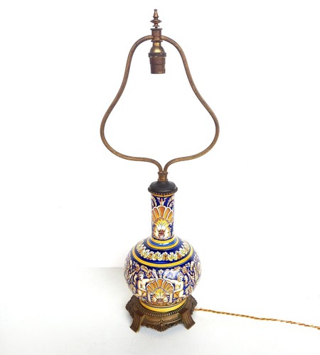 Magnifique lampe faïence - magnifique,