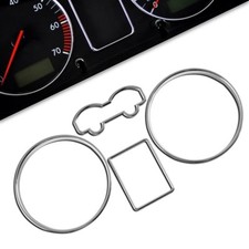 4 CERCLAGE DE COMPTEUR CHROME