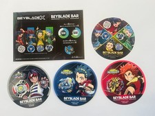 Beyblade bar sticker coaster