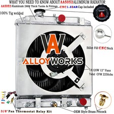 2 Row Radiateur Shroud Fan