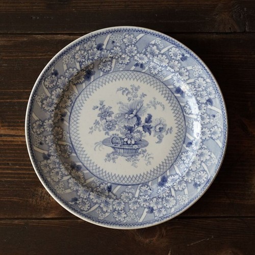 Assiette ancienne faience - en,