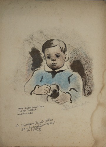 Madeleine luka lithographie - madeleine, luka-