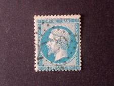 Napoléon III  n°22 piquage décalé oblitération GC