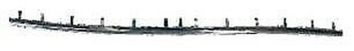 Cadre chrome moulure centrale - cadre,