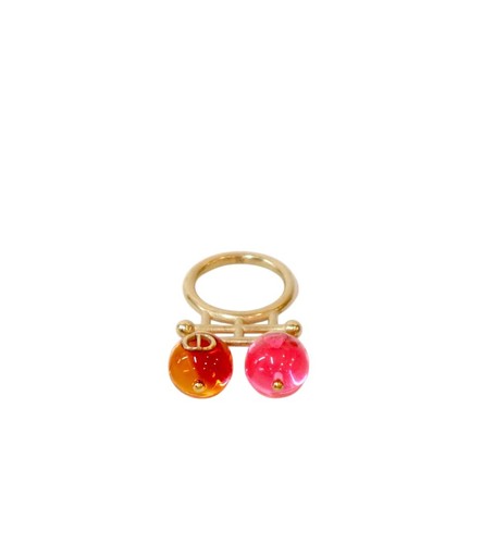 Dior bague double - dior, perle