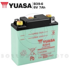 Batterie Yuasa B39-6 6V 7Ah Aermacchi Ala Rossa 175 1962 1963 1964
