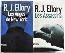  lot de 2 livres: Les Anges De New York et Les assassins de R.J. Ellory.