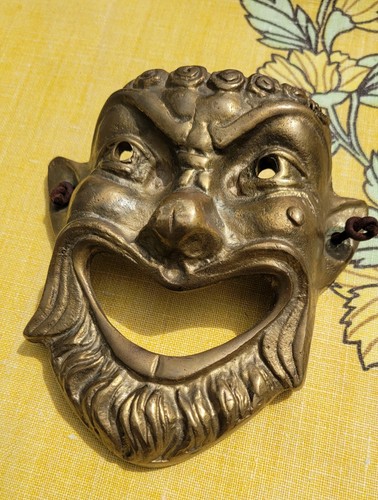 Masque vintage bronze - masque,