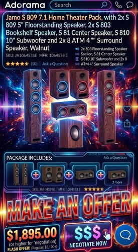 Jamo home theater - 5.1,