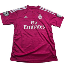 2014-2015 Adidas FLY EMIRATES Madrid Cristiano Ronaldo Pink Jersey